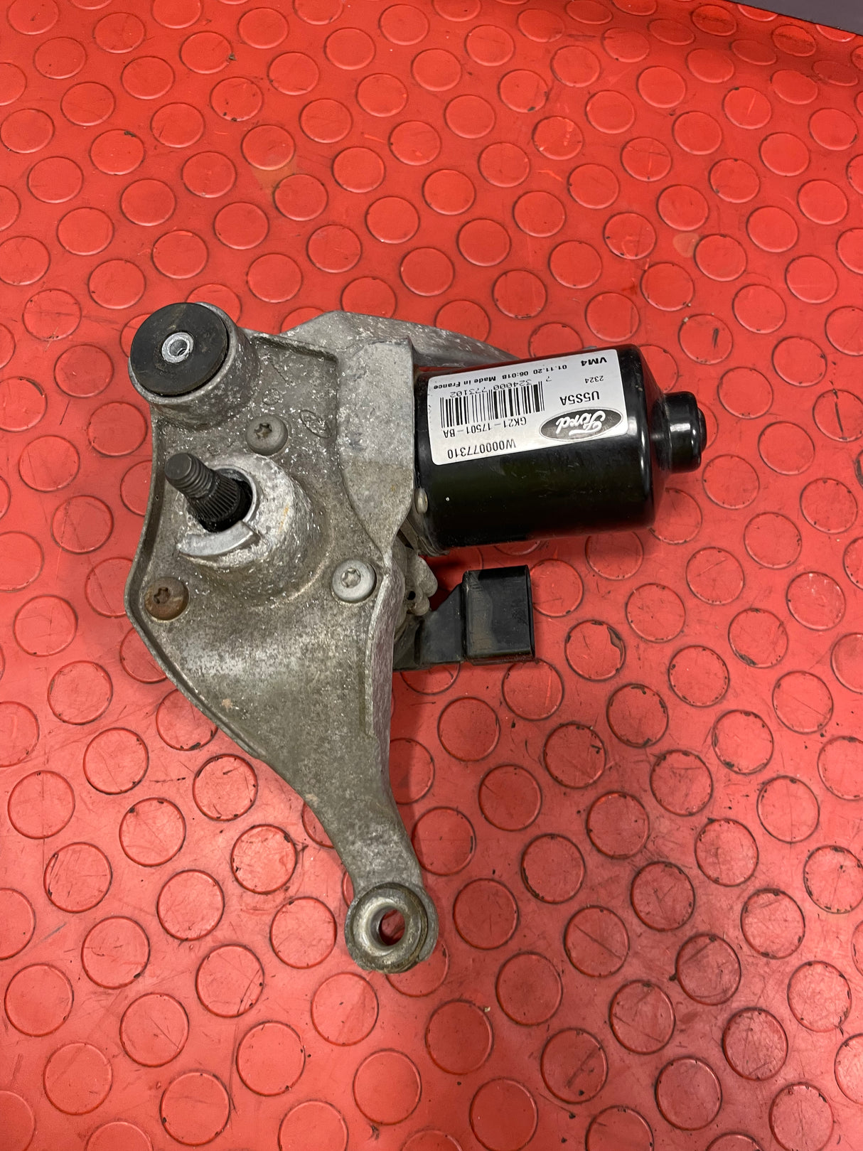 Ford Transit Custom WIPER MOTOR Front Passenger's Side N/S 4Pin  2013-2016 P/N GK2117501BA