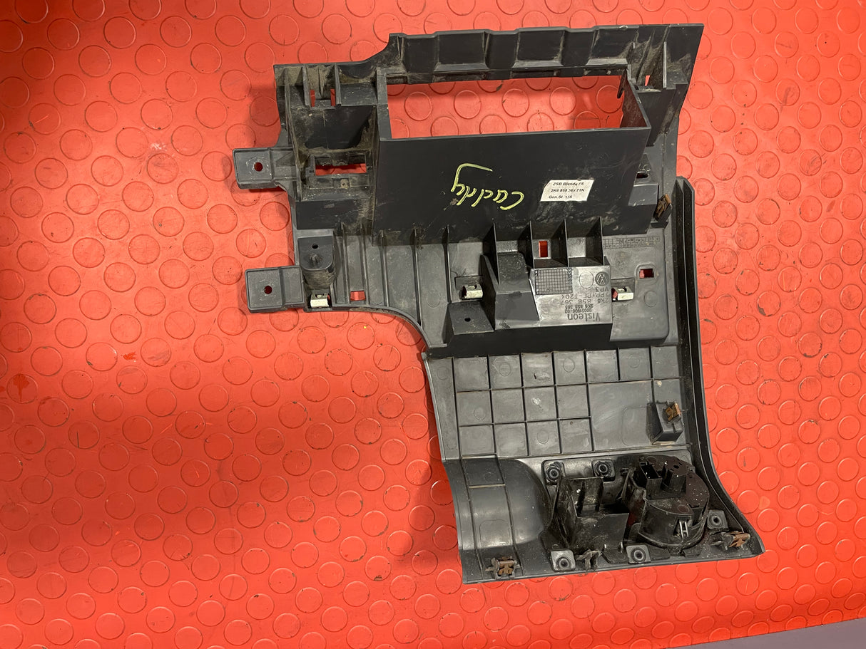 Volkswagen Caddy LOWER DASHBOARD DRIVER SIDE PANEL MK3 2013 P/N 2K6858365