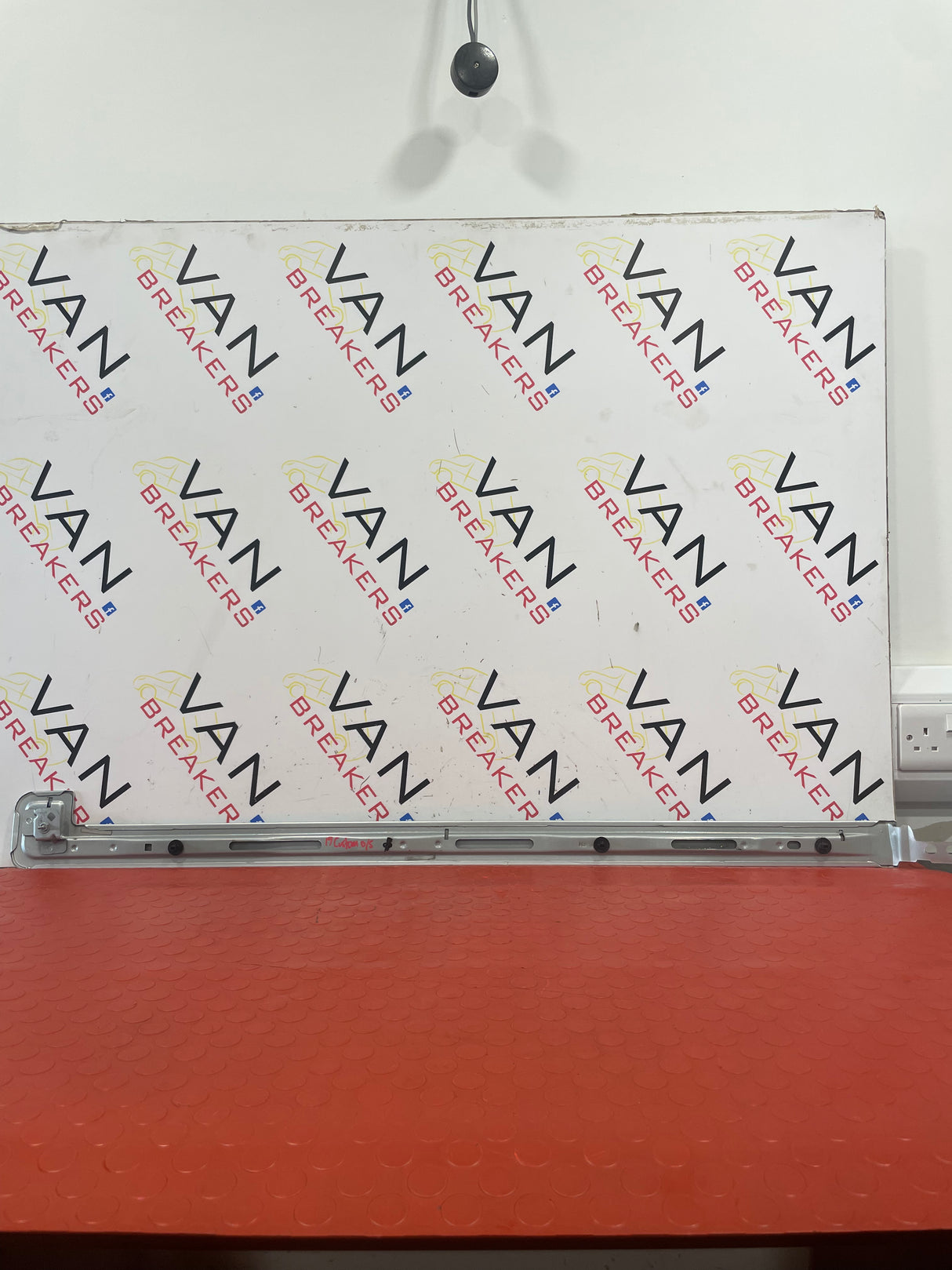 Ford Transit Custom SLIDING DOOR RAIL COVER DRIVERS SIDE 2019-2023 (Silver) 112cm long  P/N JK21V250A74