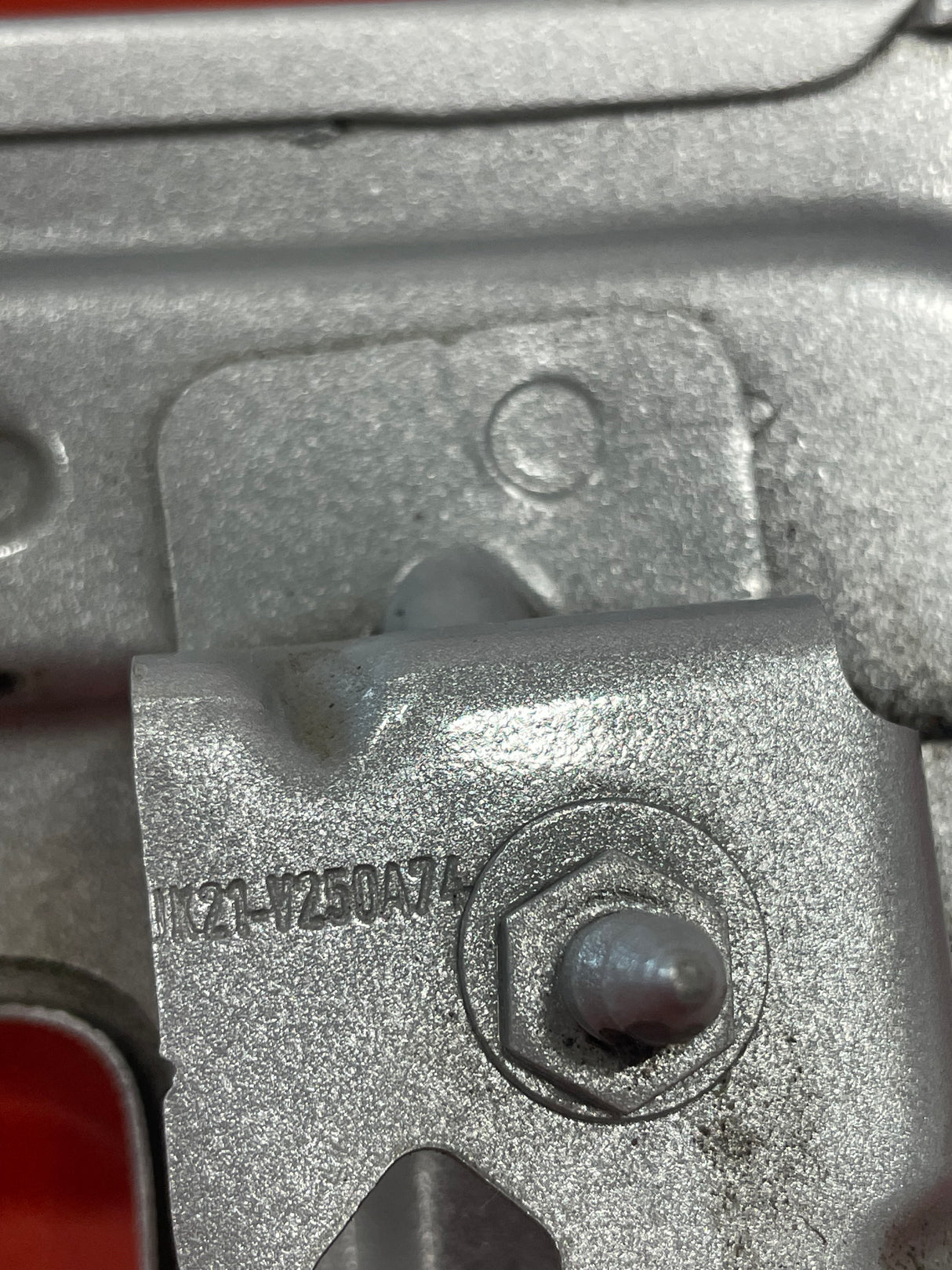 Ford Transit Custom SLIDING DOOR RAIL COVER DRIVERS SIDE 2019-2023 (Silver) 112cm long  P/N JK21V250A74