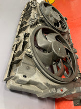 Citroen Dispatch/Peugeot Expert/Vauxhall Vivaro/Toyota Proace/Fiat Scudo RADIATOR FANS & SLAM PANEL 1.6 HDI 2008-2016 P/N 1440107980