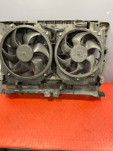 Citroen Dispatch/Peugeot Expert/Vauxhall Vivaro/Toyota Proace/Fiat Scudo RADIATOR FANS & SLAM PANEL 1.6 HDI 2008-2016 P/N 1440107980