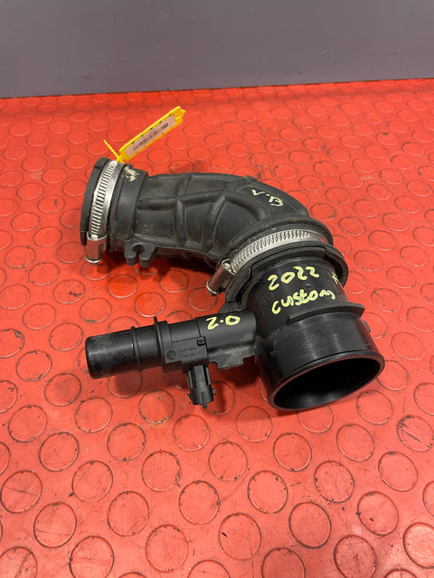 Ford Transit Custom 2.0 AIR INTAKE HOSE / INDUCTION PIPE w/ SENSOR 2019-2023 P/N GK219F805AC