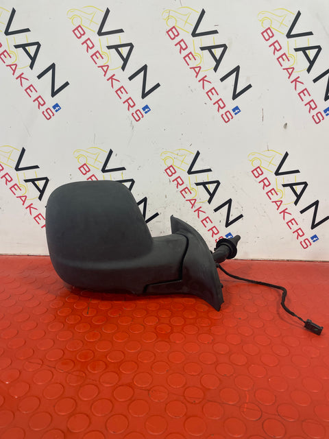 Citroen Berlingo/Peugeot Partner MANUAL WING MIRROR Driver Side RH 2013-2018 (Black) P/N 232636104 - 7