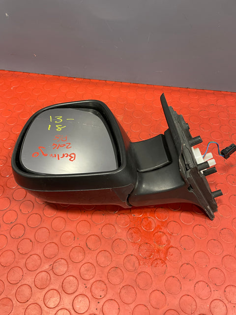 Citroen Berlingo/Peugeot Partner  WING MIRROR PASSENGER SIDE (Metallic Dark Gray Glossy) 2013-2018 P/N 232636103 - 13