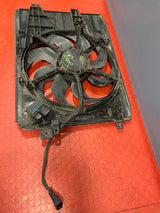 Citroen Berlingo/Peugeot Partner/Vauxhall Combo/Toyota Proace City RADIATOR COOLING FAN ASSEMBLY w/ RESISTOR P/N 9836638080 / 9829220580