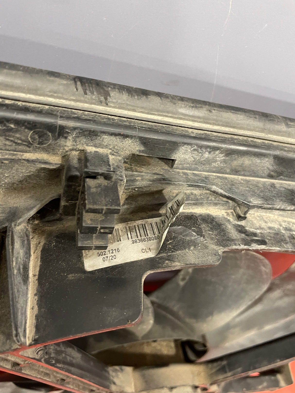 Citroen Berlingo/Peugeot Partner/Vauxhall Combo/Toyota Proace City RADIATOR COOLING FAN ASSEMBLY w/ RESISTOR P/N 9836638080 / 9829220580