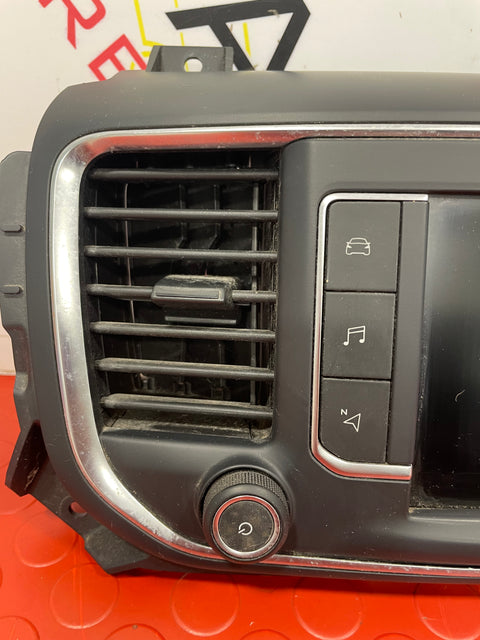 Citroen Dispatch/Peugeot Expert/Vauxhall Vivaro/Toyota Proace  MULTI FUNCTION  RADIO  AUDIO AND SAT NAV DISPLAY WITH SURROUND AND HEAD UNIT 2016-2024 P/N 9831665880 9834032980