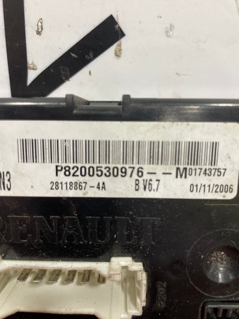 Renault Trafic 1 Vauxhall Vivaro Nissan Primastar (BCM) BODY CONTROL MODULE 2007-2014  P/N P8200530976