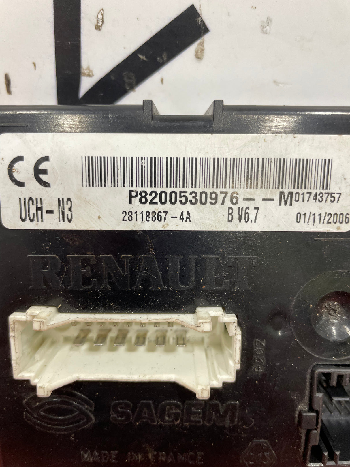 Renault Trafic 1 Vauxhall Vivaro Nissan Primastar (BCM) BODY CONTROL MODULE 2007-2014  P/N P8200530976