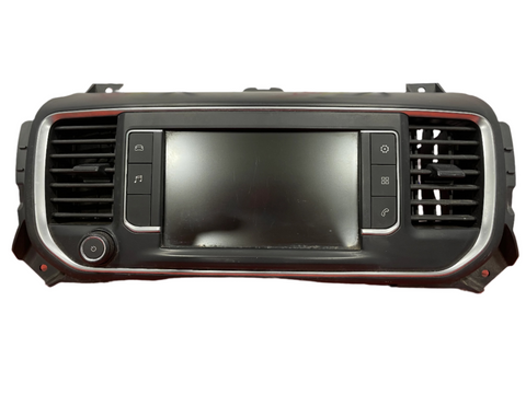Peugeot Expert  DIGITAL DISPLAY SCREEN UNIT  RADIO 2016-2023  P/N 9813041280-01