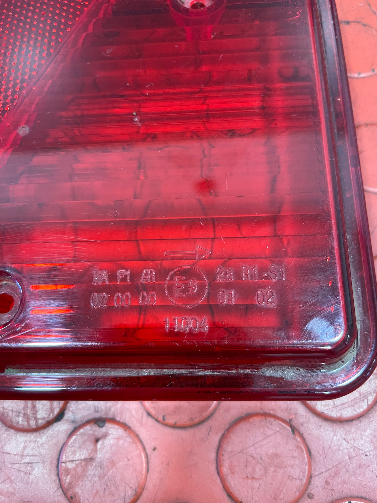Ford Transit Tipper Pick-Up TAILLIGHT COVER  Driver's Side MK8 2014 P/N BK3113404CC / 1847494