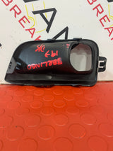 Citroen Berlingo/ Peugeot Partner/ Vauxhall Combo/ Toyota Proace City FRONT BUMPER SPOT LIGHT COVER DRIVERS SIDE O/S 2019-2024   P/N BR-18152