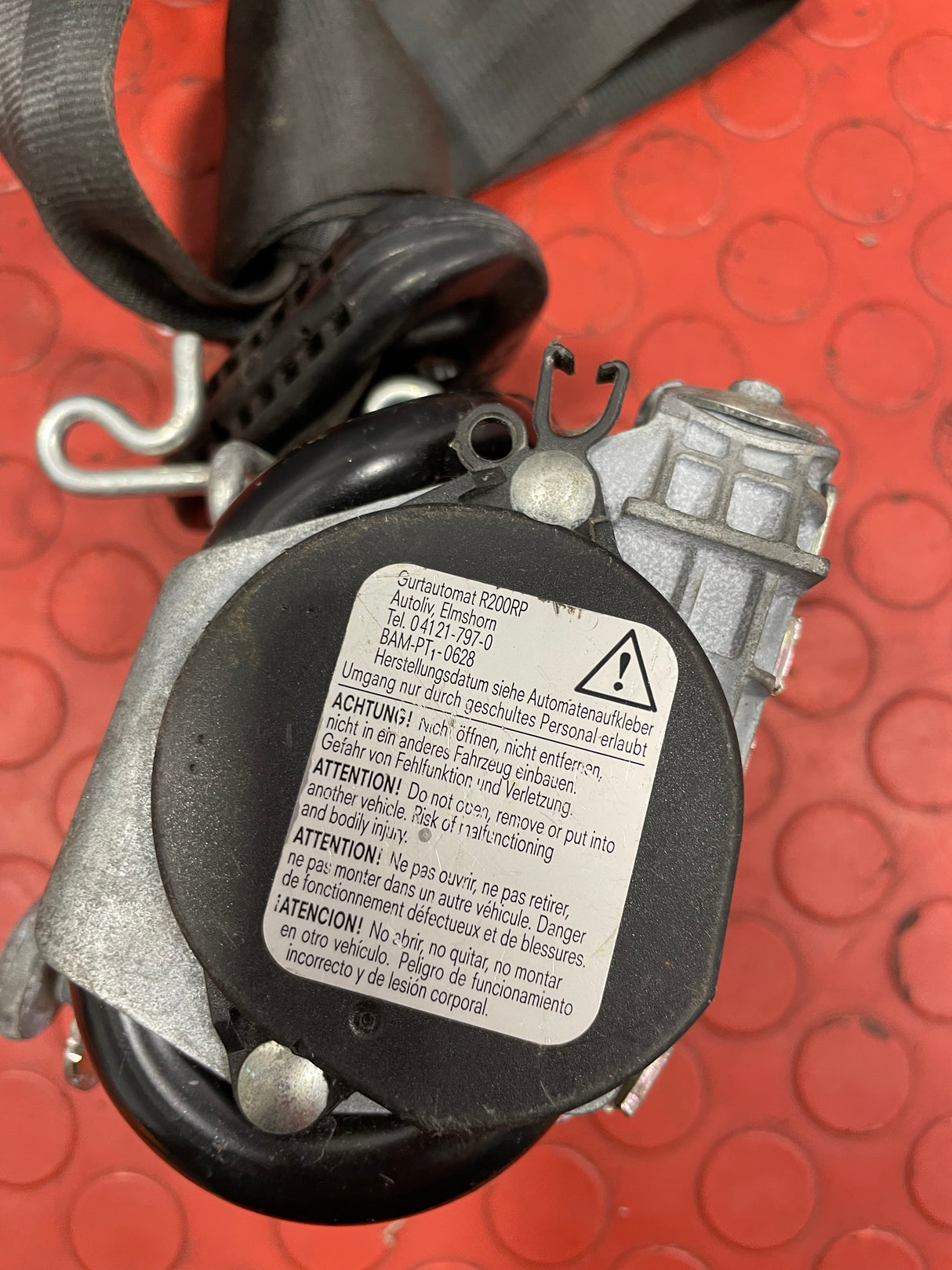 Ford Transit Connect FRONT SEAT BELT PASSENGER'S SIDE LH 2014-2017 P/N DT11K61295CCW