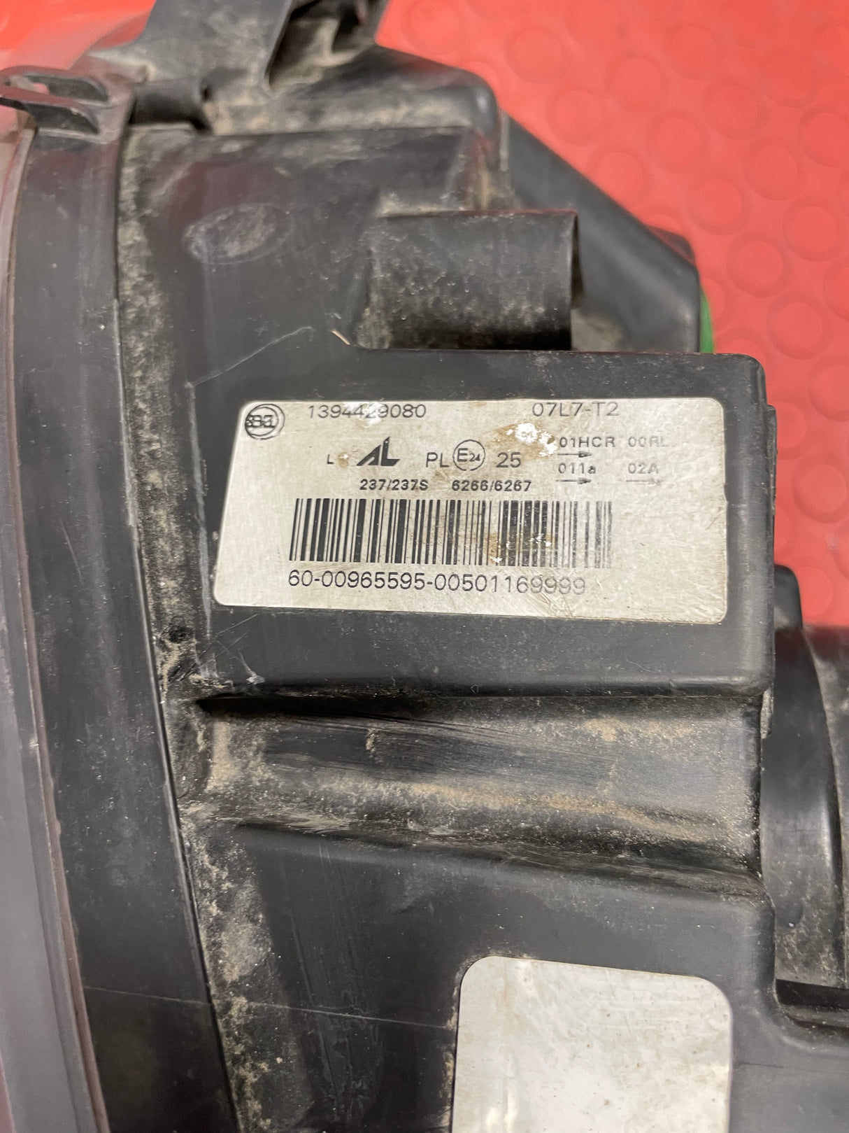 Citroen Relay/Peugeot Boxer/Fiat Ducato HEADLIGHT ASSEMBLY (Repaired Mounting Point) Passenger's Side 2014-2022 P/N 1394429080