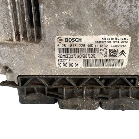 Citroen Berlingo/Peugeot Partner ECU 2011 P/N 9678818280