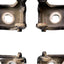 Vauxhall Vivaro DOOR HINGE BRACKETS (BLACK) (SET) 2020