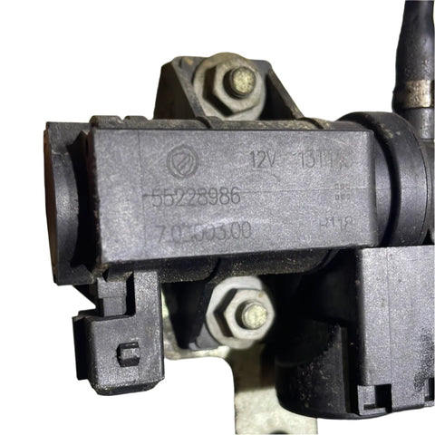 Fiat Doblo TURBO PRESSURE SOLENOID AND BRACKET 2021 P/N 55228986